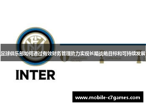 足球俱乐部如何通过有效财务管理助力实现长期战略目标和可持续发展 足球俱乐部如何通过有效财务管理助力实现长期战略目标和可持续发展