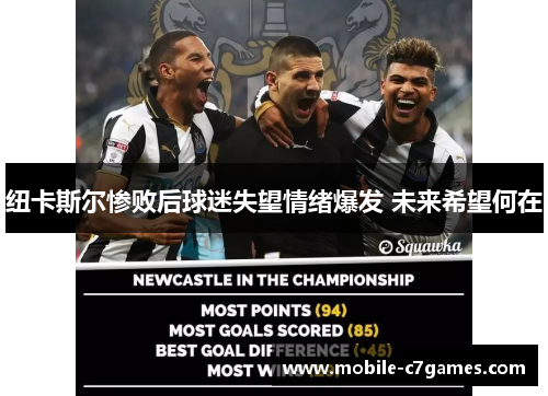 纽卡斯尔惨败后球迷失望情绪爆发 未来希望何在